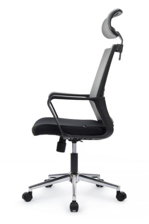 Кресло Mint RCH M1029HBE Серый/Черный (Серый/Черный)