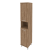 Шкаф First KSU-1.5 Пр 400x430x2060 (Дуб Табак)
