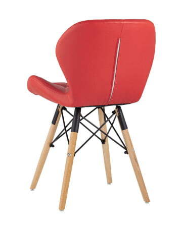 Стул Бон экокожа красный (Стул Бон красный)