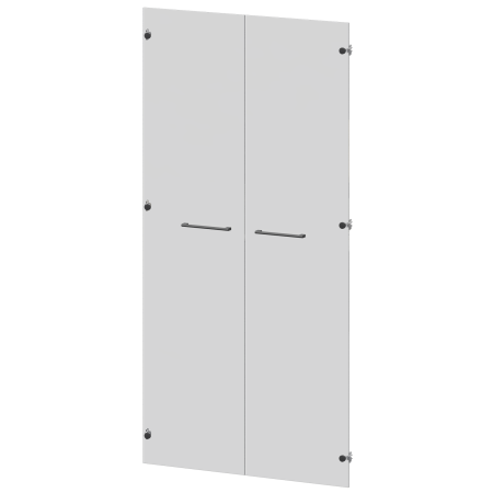 Фасады стеклянные Кортез KZF-48S(Ч) 784x4x1564 (Тонированный)