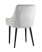 Стул Джоан велюр светло-серый (Стул Джоан светло-серый)