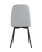 Стул Easy велюр светло-серый (Стул Easy светло-серый)