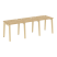 Рабочая станция на деревянных опорах Onix Wood OW.RS-3.0.7 2340x720x750 (Тиквуд Светлый/Дуб Темный) Рабочая станция на деревянных опорах Onix Wood OW.RS-3.0.7 2340x720x750 (Тиквуд Светлый/Дуб Темный)