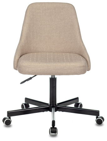 Кресло CH-340M миндальный каппучино 38-402 крестов. металл (Бежевый) Кресло CH-340M миндальный каппучино 38-402 крестов. металл (Бежевый)