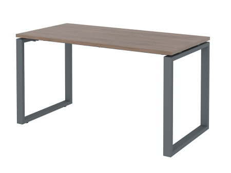 Стол NTO 140x70 темный орех/антрацит (Коричневый/Антрацит)