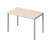 Стол письменный Public comfort CL-30 1200x700x740 (Дуб сантана светлыйБелый)