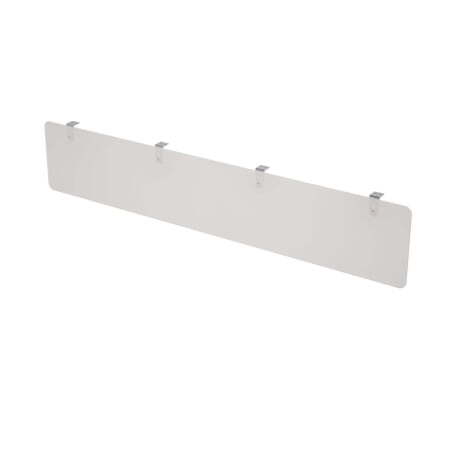 Экран подстольный оргстекло Gloss 9НЭК.020.1 Молочный 1400x4x300 (Белый премиум)