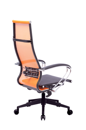 Кресло для руководителя Метта МЕТТА-7(MPRU)/подл.131/осн.002 (Оранжевый)