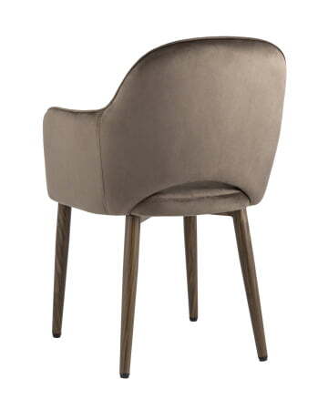 Стул Венера Хани велюр коричневый ножки дерево (Стул Венера Хани коричневый) Стул Венера Хани велюр коричневый ножки дерево (Стул Венера Хани коричневый)