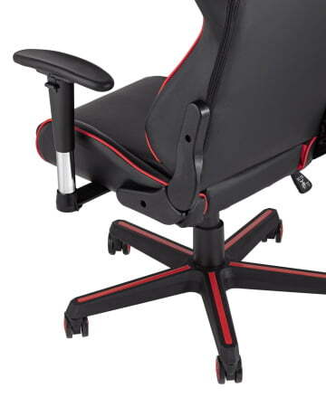 Кресло игровое TopChairs Racer черно-красное (Геймерское кресло Racer черный, красный) Кресло игровое TopChairs Racer черно-красное (Геймерское кресло Racer черный, красный)