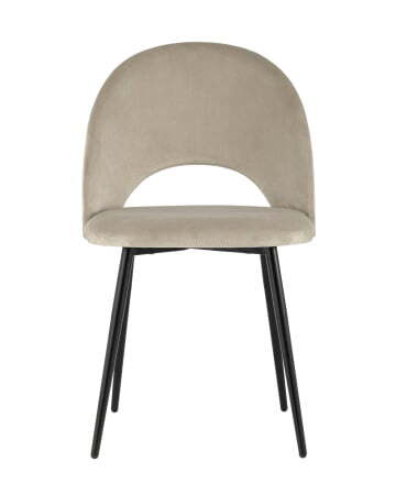 Стул Меган велюр бежевый (Стул Меган бежевый)