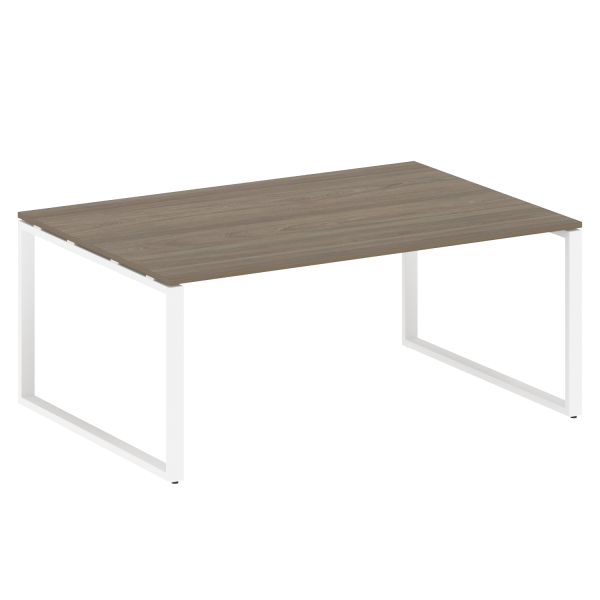 Переговорный стол 1 столешница Metal System Style БО.ПРГ-1.5 1800x1235x750 (Вяз/Белый металл) Переговорный стол 1 столешница Metal System Style БО.ПРГ-1.5 1800x1235x750 (Вяз/Белый металл)