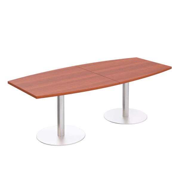 Стол для переговоров круглый на опорах-колоннах Патриот ПТ 142 2400x1100x746 (Миланский орех) Стол для переговоров круглый на опорах-колоннах Патриот ПТ 142 2400x1100x746 (Миланский орех)