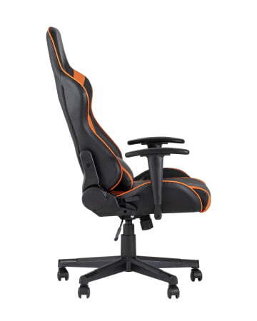 Кресло игровое TopChairs Impala оранжевое (Геймерское кресло Impala оранжевый)