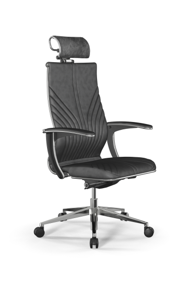 Кресло для руководителя Метта Samurai L2-13U - GoyaLE /Kc31/Wm31/U0mV-mL/H2cV-3D(M26.B32.G25.W03) (Темно-серый) Кресло для руководителя Метта Samurai L2-13U - GoyaLE /Kc31/Wm31/U0mV-mL/H2cV-3D(M26.B32.G25.W03) (Темно-серый)