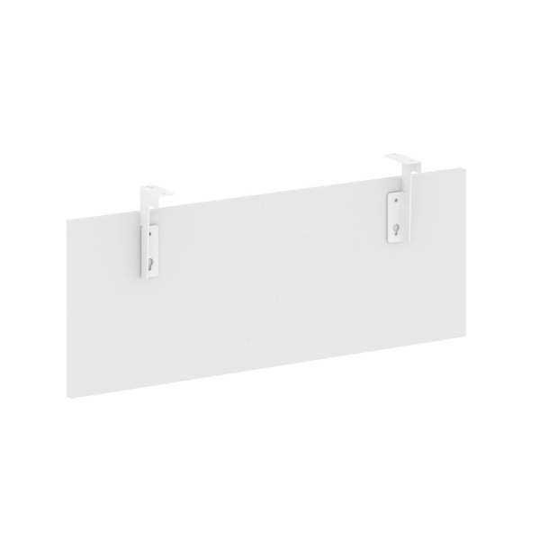 Царга для стола руководителя L1000мм Б.ЦС-1 850x18x320 (Белый/Белый металл)