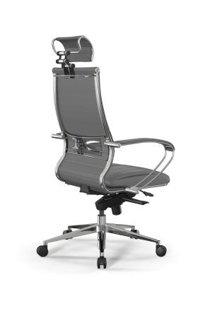 Кресло для руководителя Метта Samurai L2-8K - Infinity /Kc04/Wm06/K2cL/H2cL-3D(M06.B32.G11.W03) (Серый)