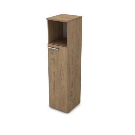 9П.004.2 Пенал с нишей (400x450x1645) (Teakwood)