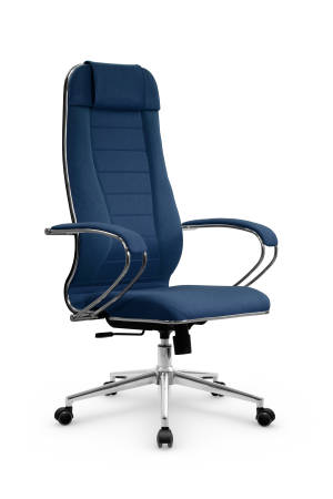 Кресло для руководителя Метта МЕТТА B 1m 32PF/подл.127/осн.004 (Синий)