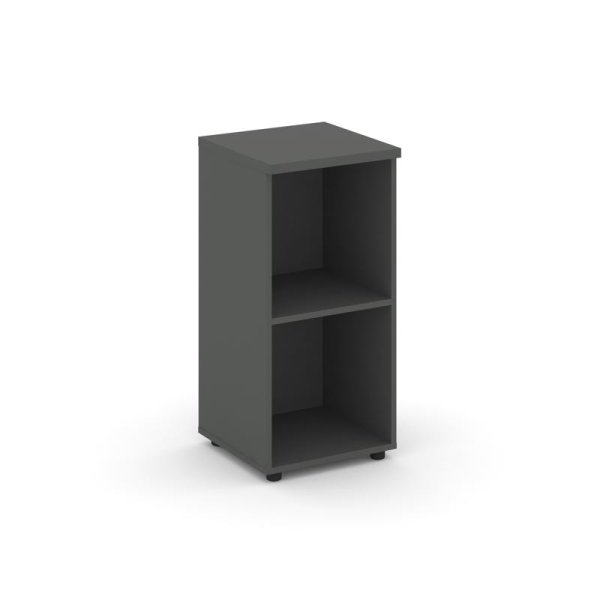 Стеллаж низкий узкий SN.STU-300 (400х400х833) (Антрацит) Стеллаж низкий узкий SN.STU-300 (400х400х833) (Антрацит)