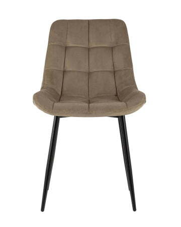 Стул Флекс велюр капучино (Стул Флекс коричневый)