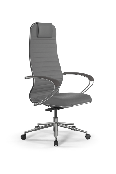 Кресло для руководителя Метта SynchroSit 10 B1-117K - Extra /Um02/Wm12/K1cL(M23.B23.G18.W02) (Серый) Кресло для руководителя Метта SynchroSit 10 B1-117K - Extra /Um02/Wm12/K1cL(M23.B23.G18.W02) (Серый)