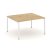 Стол переговорный SN-4P.SPRG-032.3 (1180х1180х750) (Тиквуд Светлый/Металл Антрацит) Стол переговорный SN-4P.SPRG-032.3 (1180х1180х750) (Тиквуд Светлый/Металл Антрацит)