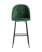 Стул барный Марсель велюр зеленый (Стул барный Марсель зеленый)