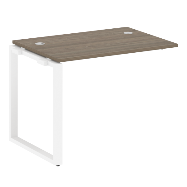 Проходной наборный элемент рабочей станции Metal System Style БО.ПРС-СП-1.1 1000x720x750 (Вяз/Белый металл) Проходной наборный элемент рабочей станции Metal System Style БО.ПРС-СП-1.1 1000x720x750 (Вяз/Белый металл)