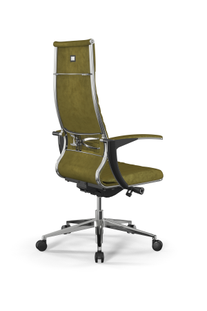 Кресло для руководителя Метта Samurai B1-13U - GoyaLE /Kc31/Wm31/U0mV-mL(M26.B32.G25.W03) (Оливковый)