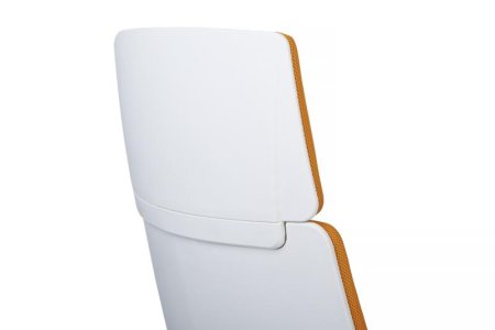 Кресло Iq Rv RCH 8989 Белый/Оранжевый (Белый пластик/Оранжевый) Кресло Iq Rv RCH 8989 Белый/Оранжевый (Белый пластик/Оранжевый)