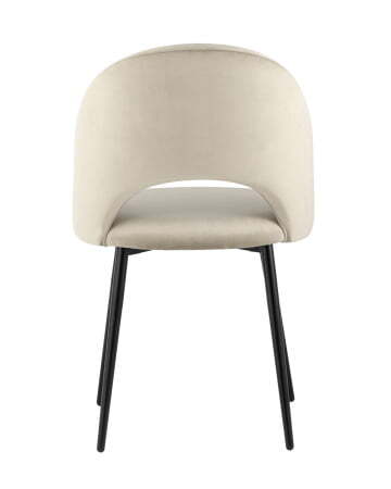 Стул Меган велюр бежевый (Стул Меган бежевый)