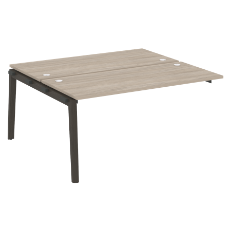 Наборный элемент рабочей станции на деревянных опорах Onix Wood OW.2.NRS-4.7 1580x1475x750 (Дуб Аттик/Дуб Темный)
