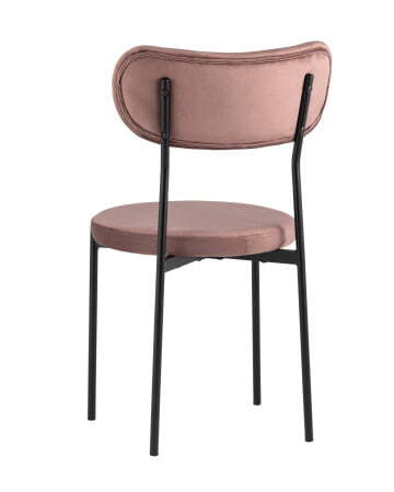 Стул Барбара велюр пыльно-розовый (Стул Барбара пыльно розовый)