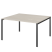 Стол переговорный на металлокаркасе Арго-М АМП-002.123 1200x1236x760 (Ясень шимо/Антрацит)