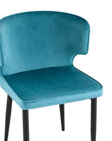 Стул Матео велюр темно-бирюзовый (Стул Матео темно-бирюзовый)