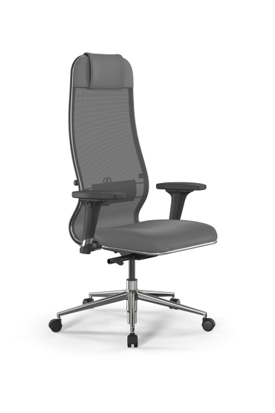 Кресло для руководителя Метта SynchroSit 10 B1-115D - X2+Extra /Um00/Wm12/D02P(M23.B23.G18.W02) (Серый) Кресло для руководителя Метта SynchroSit 10 B1-115D - X2+Extra /Um00/Wm12/D02P(M23.B23.G18.W02) (Серый)