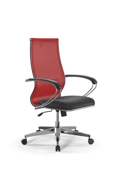 Кресло для руководителя Метта Sit 10 B2-163K - T+Extra /Km00/Wm12/K1cL(M09.B22.G18.W02) (Красный | Черный)