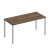 Стол письменный на металлокаркасе КФ Комфорт КФ К.1134 1800x750x750 (Дуб шамони темныйСерый)
