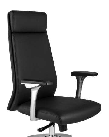 Кресло руководителя TopChairs Armor черное (Компьютерное кресло Armor черный)