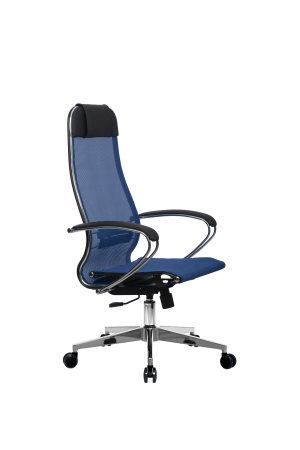 Кресло для руководителя Метта МЕТТА-12(MPRU)/подл.131/осн.004 (Синий) Кресло для руководителя Метта МЕТТА-12(MPRU)/подл.131/осн.004 (Синий)
