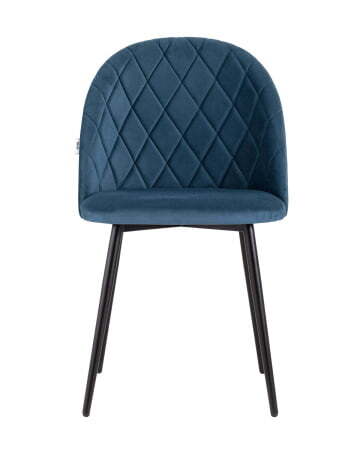 Стул Марсель велюр пыльно-синий (Стул Марсель синий)