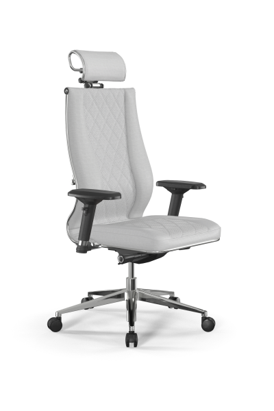 Кресло для руководителя Метта Samurai L2-18D - Infinity /Kc25/Wm33/D04P/H2cL-3D(M26.B32.G25.W03) (Белый) Кресло для руководителя Метта Samurai L2-18D - Infinity /Kc25/Wm33/D04P/H2cL-3D(M26.B32.G25.W03) (Белый)