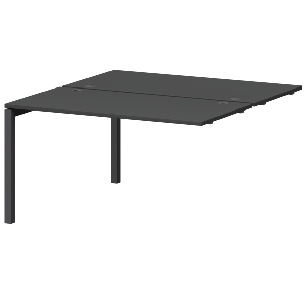 Модуль двойной универсальный на металлокаркасе Смарт СМС2-П-10К.149Э.Пр50 1000x1496x750 (Графит/Антрацит)