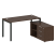 Рабочая станция с опорной тумбой правая Metal System Style БП.РС-СТС-2.3 Пр 1500x1520x750 (Дуб Наварра/Серый металл) Рабочая станция с опорной тумбой правая Metal System Style БП.РС-СТС-2.3 Пр 1500x1520x750 (Дуб Наварра/Серый металл)