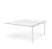 TOUR LIGHT Бенч-система 2 рабочих места 140143 (Белый/Белый металл)