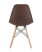 Стул Style DSW коричневый x4 (Стул DSW коричневый) Стул Style DSW коричневый x4 (Стул DSW коричневый)