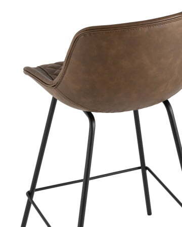 Стул полубарный TEXAS экокожа коричневый (Стул полубарный Texas коричневый) Стул полубарный TEXAS экокожа коричневый (Стул полубарный Texas коричневый)