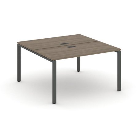 Рабочая станция 2-х сторонняя SN-6P.DRS-011 (980х1432х750) (Вяз Благородный/Металл Антрацит)
