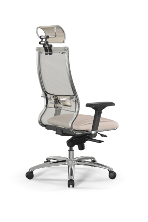 Кресло для руководителя Метта Samurai L2-6D - TS+Infinity /Kc00/Wm06/D04P/H2cL-3D(M06.B31.G04.W03) (Молочный) Кресло для руководителя Метта Samurai L2-6D - TS+Infinity /Kc00/Wm06/D04P/H2cL-3D(M06.B31.G04.W03) (Молочный)